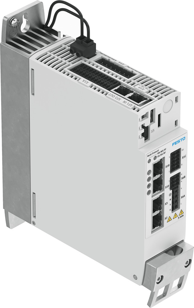 CONTROLADOR MOTOR CMMT-AS-C2-3A-MP-S1 / SINCRONO AC / CORRIENTE NOM 2.8A / POT. 350VA / TENSION 230VAC / PROTOCOLO  EtherCAT® EtherNet/IP Modbus®/TCP PROFINET IRT PROFINET RT