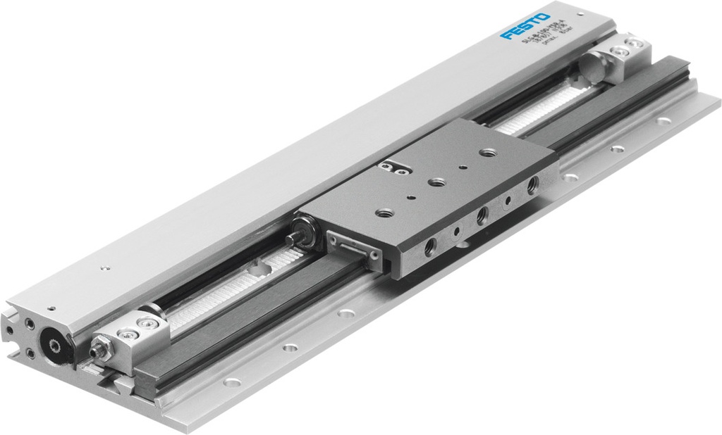 ACTUADOR LINEAL SLG-12-100-P-A / EMB 12MM / CARRERA 100MM / AMORT ANILLOS ELAST / P/DETEC POSI