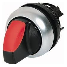 M22-WRLK3-R   SELECTORA 3POS LUMIN ROJO C/RETENCION GIRO 60º IP66