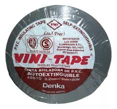 CINTA AISL PVC VINI-TAPE 19MM X 20M   GRIS (SIMIL 770)