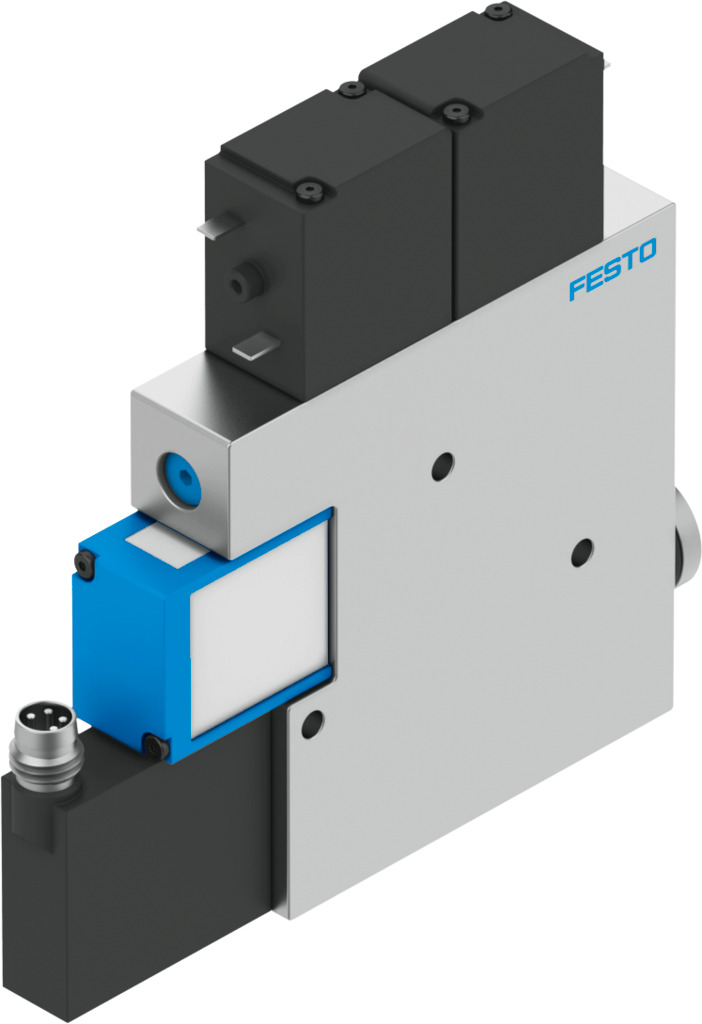 GENERADOR DE VACIO / DIAM. NOM. TOBERA 0.7MM / CONEX. NEU. AIRE M5 - VACIO G1/8 / SALIDA CONEX. PNP - CONEC. M8 - 4P / IMPULSO DE EYECC ELECTRICO