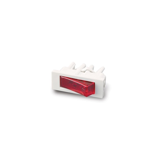 [0000210690602] (OFERTA HASTA 31/12/2024) MOD PULS LUMINOSO TECLA ROJO C/NEON SIGLO XXI