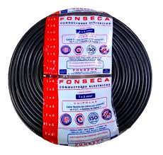 [125252] CABLE CU/PVC FLEX  1X  2.5MM2 NEGRO (PRECIO POR METRO - VENTA POR ROLLO DE 100M)