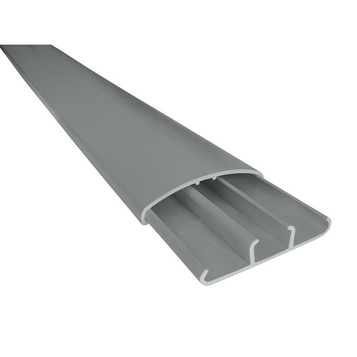 [TPP-7517A-GR] CABLECANAL PISO 75X 17 MM C/ADHES GRIS X MT       625.011 (TRAMO DE 2 METROS - PRECIO POR METRO)