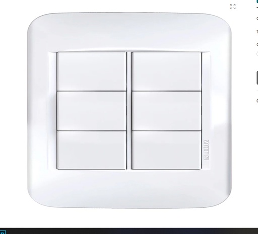 [129129] TAPA STD 10X10 VERONA REGINA (6 modulos)BLANCO