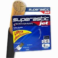 [134988] CABLE CU/PVC FLEX 1X  1.5MM2 NEGRO SUPERASTIC ECOPLUS (PRECIO POR METRO - VENTA POR ROLLO DE 100M)