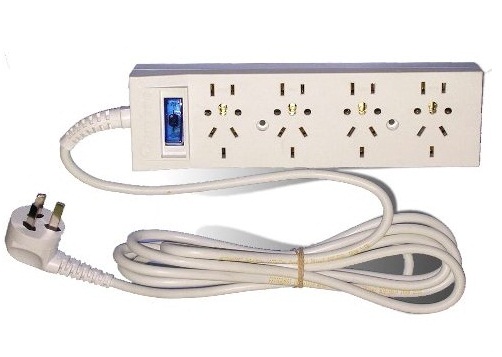 [0000210100002] (OFERTA HASTA 31/12/2024) (H.A.S.) TOMA MULTIPLE UNIV (4 TOMAS) 10A CON CABLE 3mts BLANCO (EL PROVEEDOR SUSPENDIO LA VENTA HASTA NUEVO AVISO) (ZAPATILLA CON CABLE)