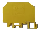 [SE1-D] SEPARADOR 64x52mm P/BORNE BPN- 2.5/4/6/10 ESPESOR 1mm COLOR AMARILLO   (EX ATS-2,5/10-BPN)
