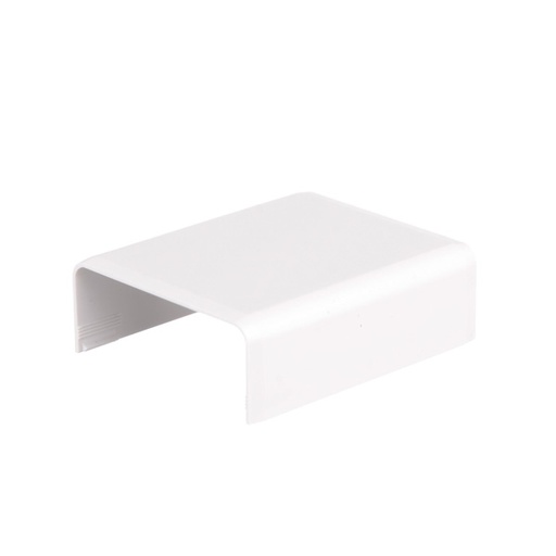 [U-4016-BL] UNION RECTA P/CANAL 40 X 16 MM BLANCO