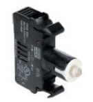 [CSW-BIDL2-E25] CSW-BIDL2-E25 BLOQUE NEGRO ILUM C/LED INTEGRADO VERDE 12VCA/VCC