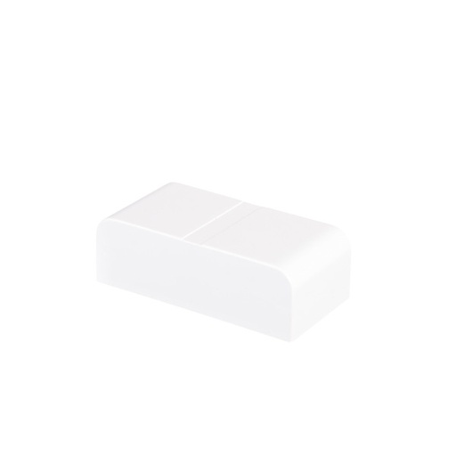 [E-060-20-BL] EXTREMO P/CANAL  60X 20MM BLANCO