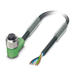 [SAC-5P- 5.0-PUR/M12FR] CABLE P/SENS/ACTUADORES 5P CONECT H ACOD NEGRO X 5MT   SAC-5P- 5,0-PUR/M12FR