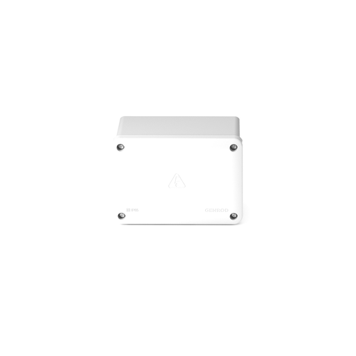 [163500] CAJA DE PASO ESTANCA PLASTICO 115X 165X 110MM BLANCA C/TAPA OPACA  IP65   PVC   (EX 06111611B)