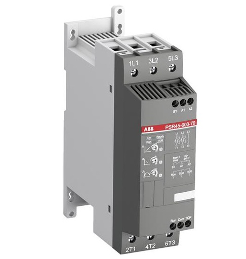 [PSR45-600-70] ARRANCADOR SUAVE 45A 22KW C/BY-PASS (CONTROL 100-240VCA)   PSR45-600-70