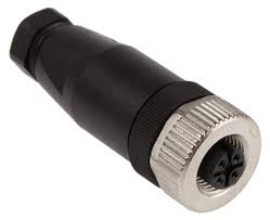 [SACC-M12FS-4CON-PG7] CONECTOR P/SENS/ACTUADORES HEMBRA RECTO 4P M12 CODIFICADO A CONEX TORNILLO MOLETEADO PLASTICO PRENSAESTOPAS PG7