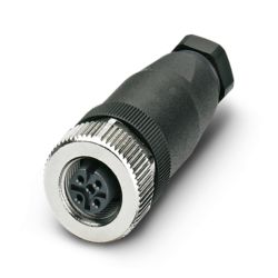 [SACC-M12FS-4CON-PG7-M] CONECTOR P/SENS/ACTUADOR HEMBRA RECTO 4 POLOS M12 CONEX TORNILLO