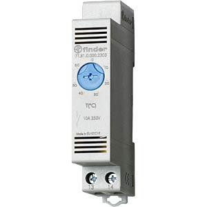 [169734] TERMOSTATO DE PANEL  0/60ºC  1NA  10A  RIEL DIN  P/CONECTAR REFRIGERACION