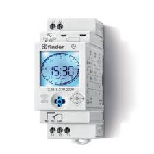 Interruptor Horario Digital 1 INV. 16A 230VCA - FINDER