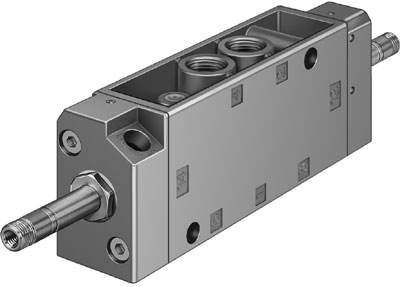 [JMFH-5-1/4] VALVULA / 5/2 BIESTABLE / ROSCA G1/4 / PILOTAJE INT. / CAUDAL NOM. 1100L/MIN / NUCLEO BOBINA MAGNETICA F