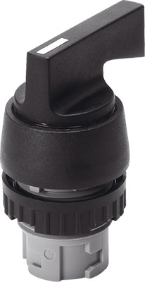 [N-22-SW] SELECTOR P/ VALV. SV / DIAM. MONTAJE 22,5MM / IP40 / NEGRO