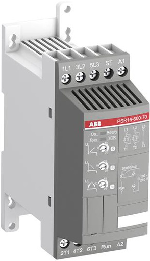 [PSR16-600-70] ARRANCADOR SUAVE 16A 7.5KW C/BY-PASS (CONTROL 100-240VCA)   PSR16-600-70