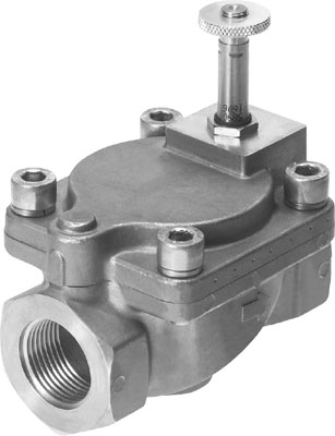 [546146] VALVULA VZWM-L-M22C-G14-F4 / 2/2 NORMAL CERRADA / CONEX VALVULA PROCESO G1/4 / CONEX ELEC NUCLEO DE BOBINA MAGNETICA 8 / CAUDAL NOM 1400L/MIN