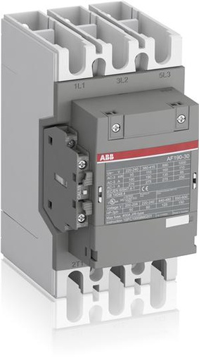 [AF190-30-11-13] CONTACTOR 190A 90KW (AC3) BOB 110VCA 110VCC 220VCA 220VCC 1NA+1NC AF190-30-11-13