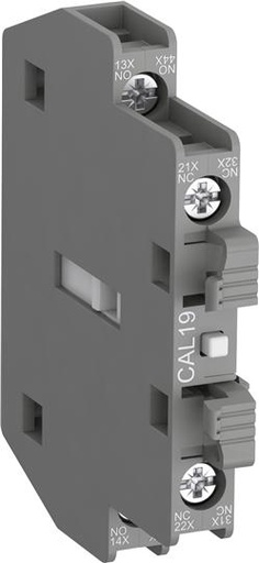 [CAL19-11] CONTACTO AUX LATERAL 1NA+1NC P/CONTACTOR AF116 HASTA AF370 CAL19-11