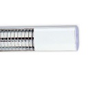 [179066] (DISCONT) ARTEF LED 2X 20W 4000K G13 BLANCO C/LOUVER METALIZADO LUZ FRIA