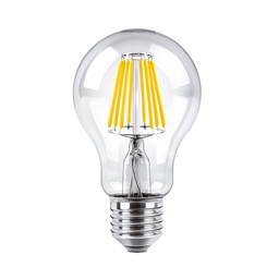 [93776] (H.A.S.) BULBO LAMP LED 8W E27 FILAMENTOS 2700K LUZ CALIDA 1000LM 25000HS