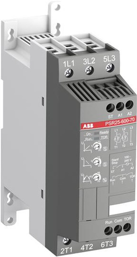 [PSR30-600-70] ARRANCADOR SUAVE 30A 15KW / 20HP C/BY-PASS (CONTROL 100-240VCA)   PSR30-600-70