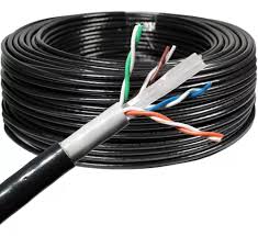 [95200] CABLE UTP CAT6 EXTERIOR NEGRO X MT FRACCIONADO