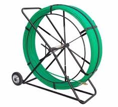 [*95274] SONDA PASACABLE DIAM 9MM X 200MTS FIBRA VIDRIO VERDE   C/ CONTENEDOR