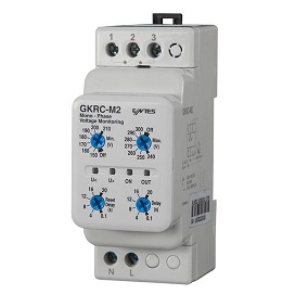 [*95935] RELE DE TENSION GKRC-M2 230VCA   MONOF   FUNC MINIMO-MAXIMO  1 INV  RETARDO CONEX 0,1-20 SEG  IP40