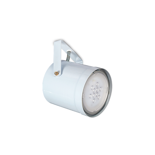 [98555] CILINDRO P/LAMP AR111, PAR30 O LED C/FLEJE EN U NEGRO CON ZOCALO