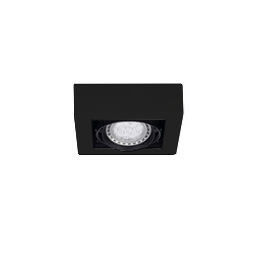 [98686] PLAFON LED 1X 15W AR 111 MOVIL NEGRO SPACE