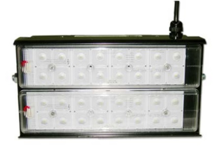 [100762] (OUTLET) PROYECTOR LED 2X 16 LEDS 72W 120-277V 8400LM 5700K IP66