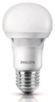 [8718699608347] LAMP LED ECOHOME  7W E27 LUZ CALIDA 3000K 220-240V A60 6000HS