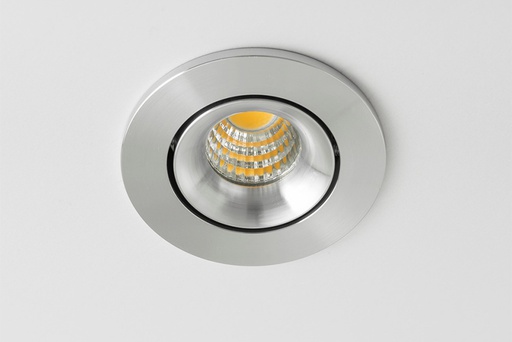 [108637] EMB  LED REDONDO ALUMINIO  3W CALIDO   φ52*35MM  AGUJ Φ45MM