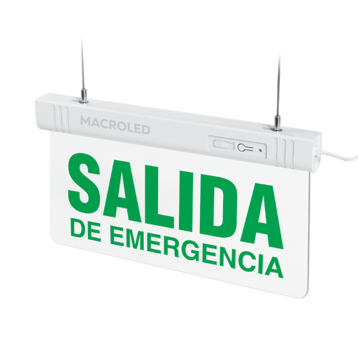 [109913] CARTEL DE SALIDA DE EMERGENCIA LUMINOSO (SALIDA EMERGENCIA)