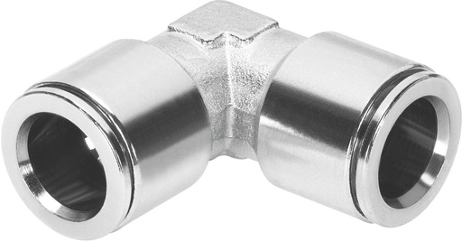 [NPQM-L-Q14-E-P10] RACOR / FORMA L / LATON NIQUELADO / CONEX. NEU. RACOR 14MM